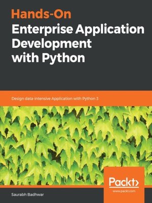 cover image of Hands-On Enterprise Application Development with Python